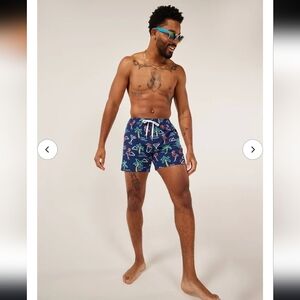 Chubbies Men's The Neon Lights Swim Trucks M Hipster Vacation Packable Summer
